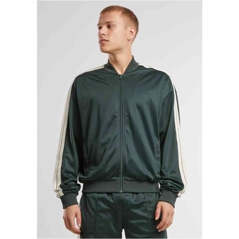 Urban Classics - Tennis core Veste de survÃªtement - Vert foncÃ©